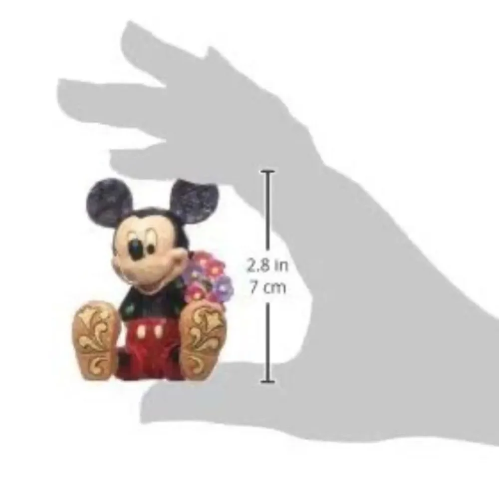 Disney Traditions Mickey Mouse Stone Resin Figurine, 2.75